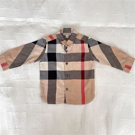 chemise burberry garcon